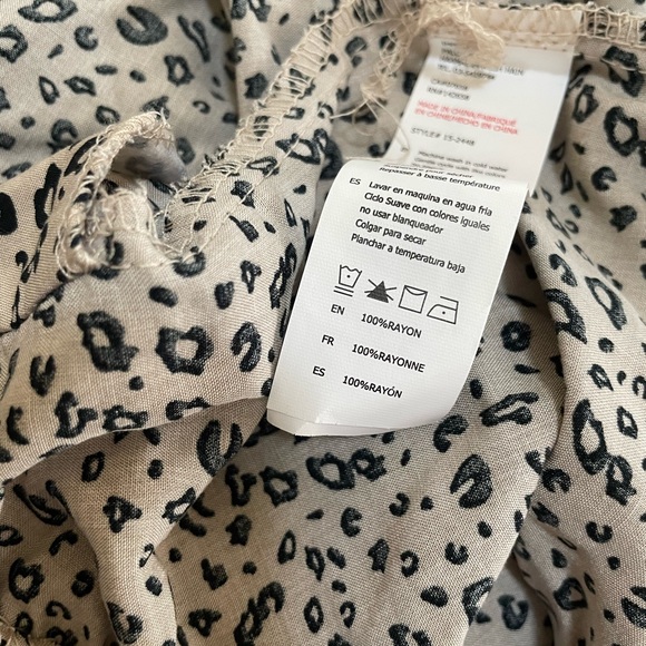 Cheetah Wrap Skirt - Picture 7 of 7